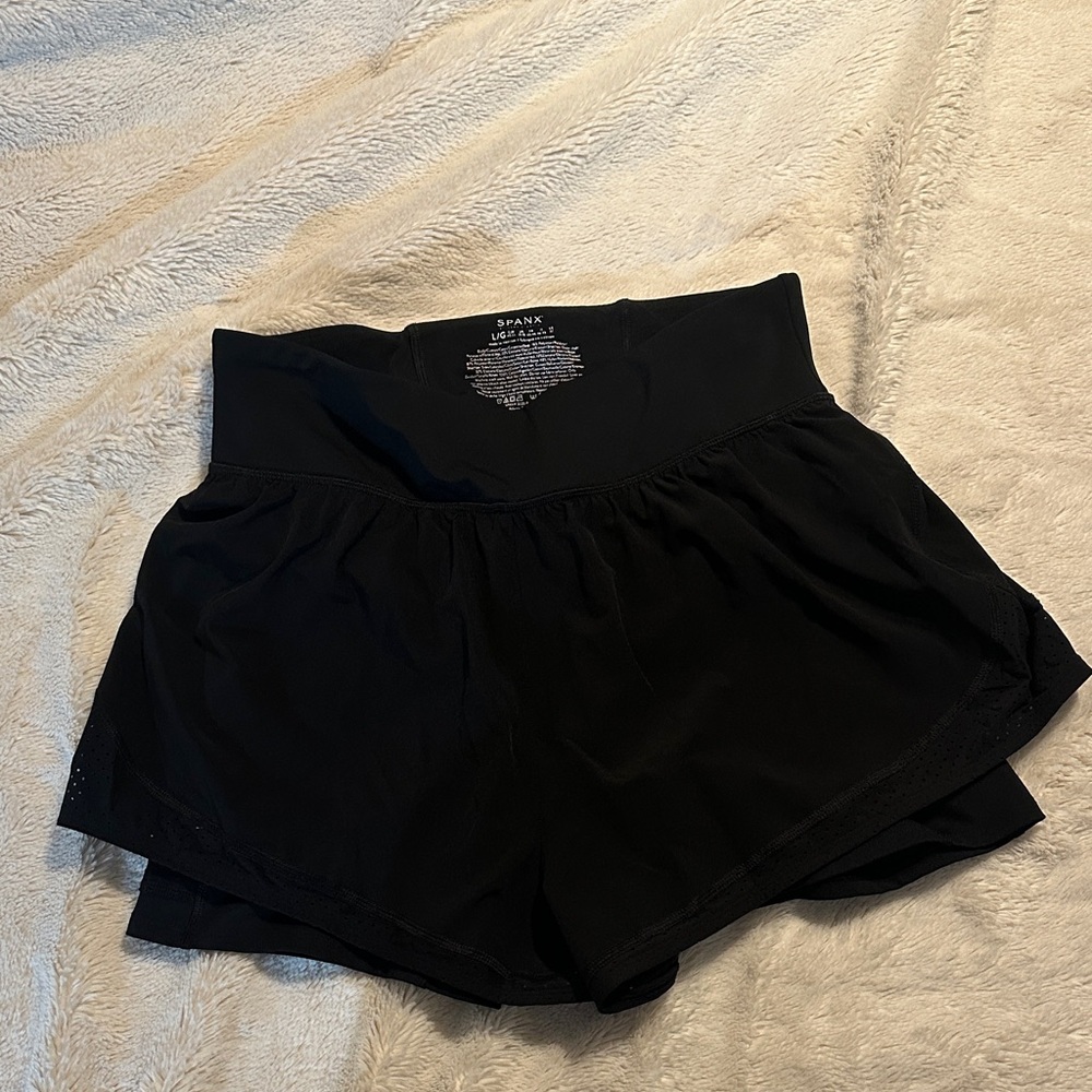 SPANX Women's Black Athletic Shorts
